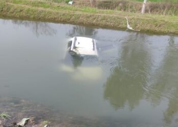 दलपत सागर में अनियंत्रित होकर पलटी कार, हादसे में  तीन लोगों की दर्दनाक मौत… मौके पर पहुंचे पुलिस