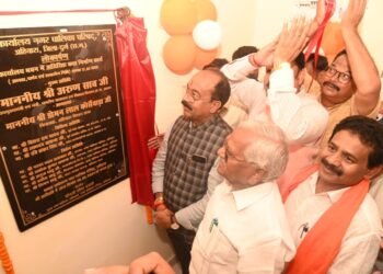 उप मुख्यमंत्री अरुण साव ने अहिवारा में 2.68 करोड़ रुपए के विकास कार्यों का किया लोकार्पण और भूमिपूजन