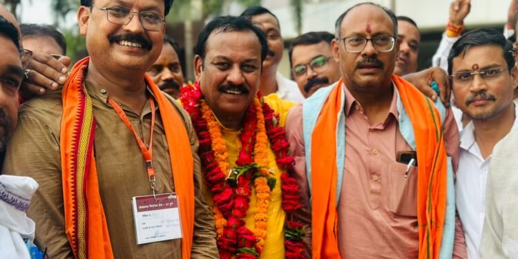 दुर्ग लोकसभा में संगठन की शक्ति, कार्यकर्ताओं की मेहनत और भाजपा प्रत्याशी की छवि से मिली है ऐतिहासिक जीत – जितेन्द्र वर्मा