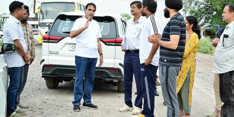 आचार संहिता खत्म होते ही एक्शन मोड में नजर आए पूर्व मंत्री राजेश मूणत