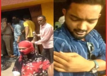 दिनदहाड़े  थाने के सामने महिला ने युवक पर चलाई ब्लेड, वजह जान कर आप भी हो जायेंगे हैरान 