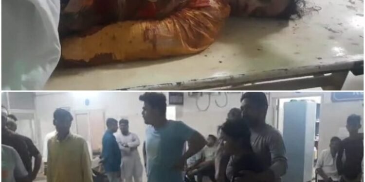 लाइसेंसी बंदूक से मारकर पति ने पत्नी को उतारा मौत के घाट