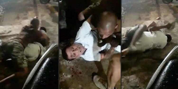 पूर्व भाजपा मंडल अध्यक्ष पर बदमाश ने किया हमला, जमीन पर पटककर पत्थर से किया वार 