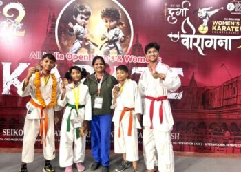 Karate competition held in Banaras; Promising players of Chhattisgarh won