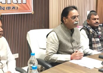 Munat's press conference in Balod, counting the major achievements of Chhattisgarh government's 1 year tenure