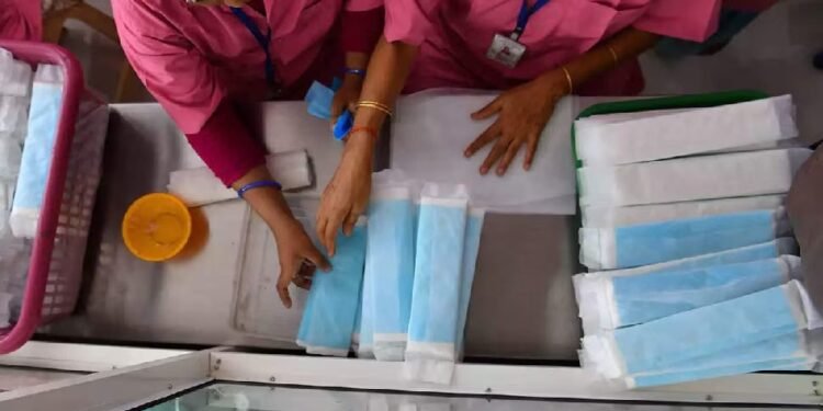 Rotary International distributed 6 lakh sanitary pads within 24 hours