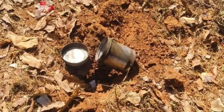 massive action by security forces; IED recovered during search, defused by jawans