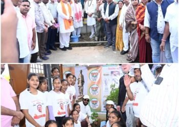 MLA Guru Khushwant Saheb Ji did a cycle journey and gave the message of fit Arang, clean Arang