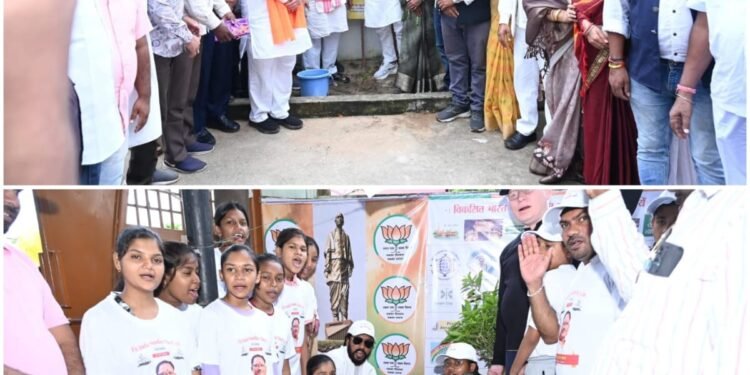 MLA Guru Khushwant Saheb Ji did a cycle journey and gave the message of fit Arang, clean Arang