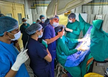 Treatment of piles and fistula with laser technology, live workshop concluded in the General Surgery Department of Medical College