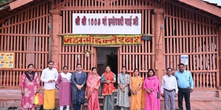 Minister Laxmi Rajwada reached Dantewada on Bastar tour, visited Maa Danteshwari