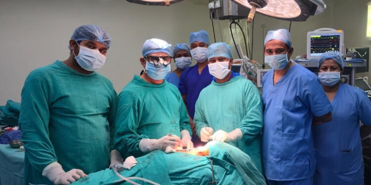 Rare surgery of neck vein for the first time in the state, 70 year old patient got a new life