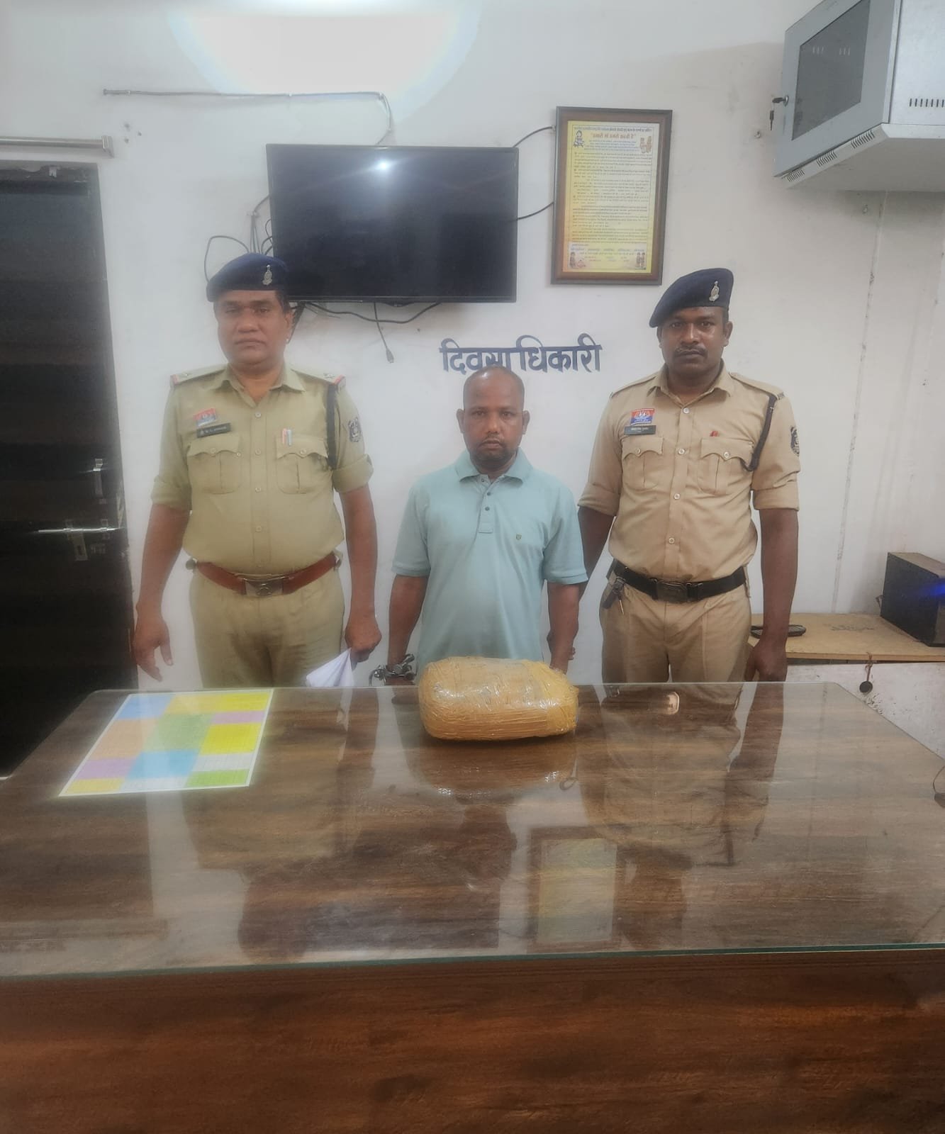 02 kg 500 grams of ganja has been seized from the possession of the accused