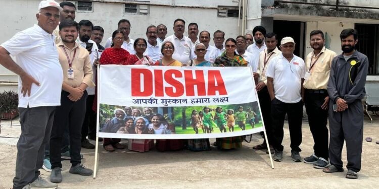A strong step towards social concern by the organization Disha, an organization dedicated to social upliftment.