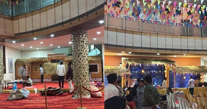 The capital will be drenched in the traditional colors of Teej-Pora