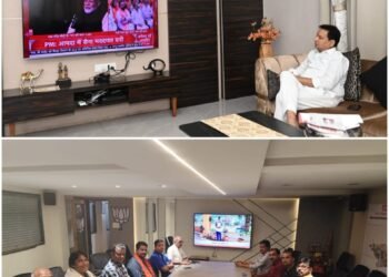 Prime Minister's message resonated in Basna, MLA Dr. Sampat Agarwal said- Memory of martyrs, disaster relief and rural sports talent are the public concerns that emerged in the 125th 'Mann Ki Baat'