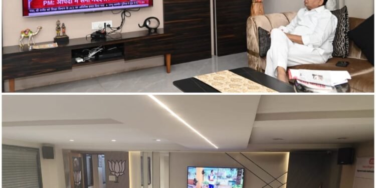 Prime Minister's message resonated in Basna, MLA Dr. Sampat Agarwal said- Memory of martyrs, disaster relief and rural sports talent are the public concerns that emerged in the 125th 'Mann Ki Baat'