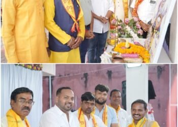 MLA Dipesh Sahu participated in Krishna Janmashtami and Handi breaking program