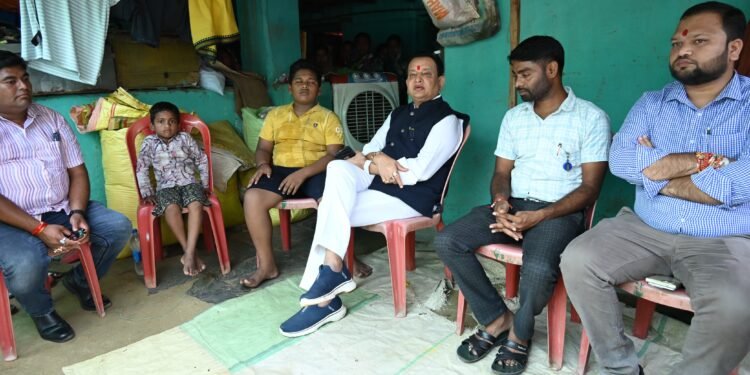 MLA Dr. Sampat Agarwal paid emotional tribute to Sajan Patel, said- I am with you in this hour of grief