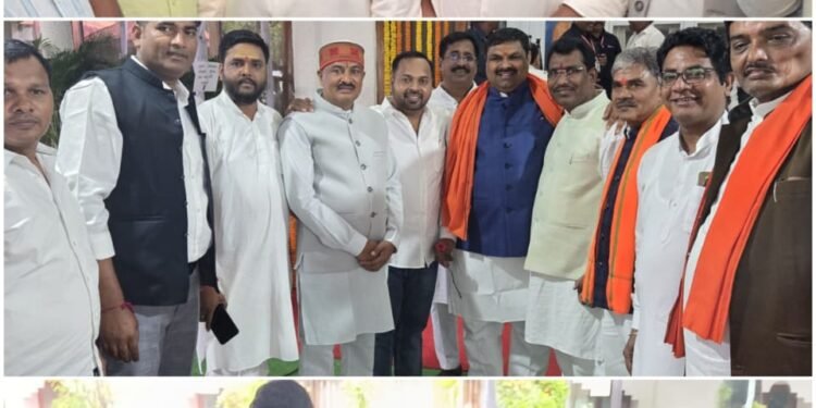 Bemetara MLA Dipesh Sahu gave hearty congratulations and best wishes to the newly appointed ministers