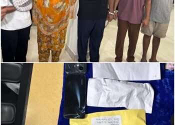 Gang running Heroin (Chitta) syndicate through video and location sharing arrested