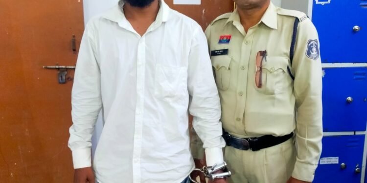 A miscreant arrested under Arms Act