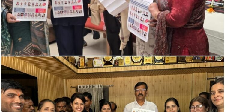 Poster release and invitation to the chief guest for 'Samaj ki shaan humara abhimaan'