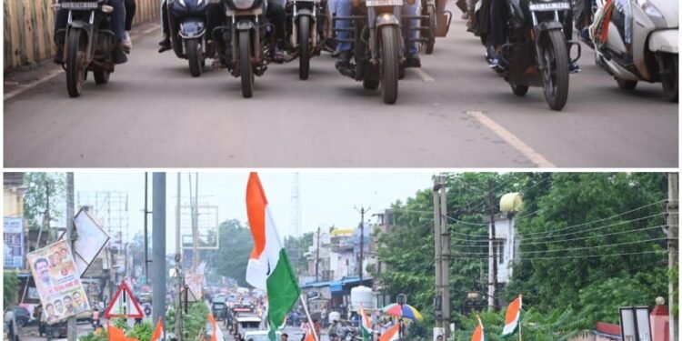 Tiranga Yatra is not just a program but a great ritual of patriotism, which symbolizes the unity, integrity and sovereignty of India: Dipesh Sahu