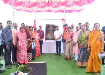 MLA Anuj performed Bhoomi Pujan for development works worth Rs. 1 crore 36 lakh