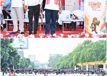 Namo Yuva Run for a healthy and drug-free India, youth participated with enthusiasm and zeal