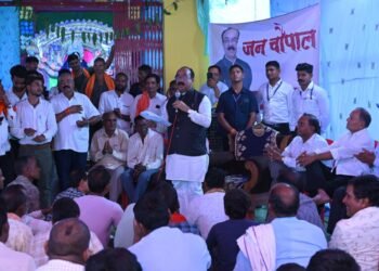 Sao announced development works worth over Rs 30 lakh at the Janchaupal.