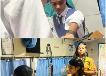 Dai Didi Clinic organized a health camp for the girl students in the Government Model Post Matric Scheduled Caste and Tribe Girls Hostel