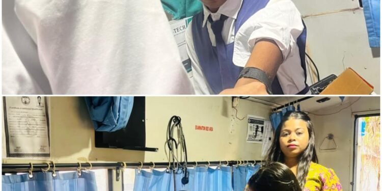 Dai Didi Clinic organized a health camp for the girl students in the Government Model Post Matric Scheduled Caste and Tribe Girls Hostel