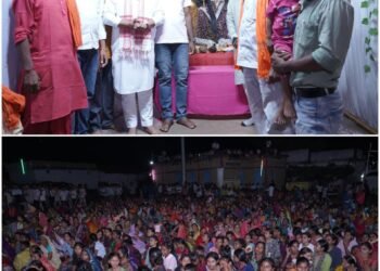 MLA Dipesh Sahu visited various villages and prayed for the prosperity of the region.