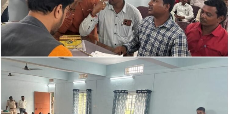 Anuj's public meeting held at Dharsiwa and Kharora MLA offices_Newsxpress