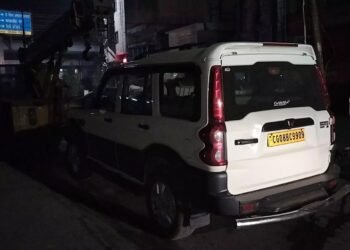 Industry Minister Dewangan's pilot vehicle met with an accident after driver was drunk