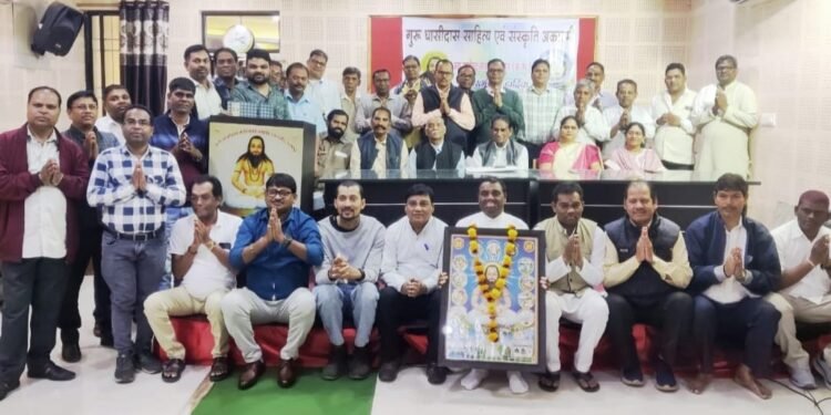 The Satnami community is busy preparing for Guru Ghasidas Jayanti and the procession. _Newsxpress