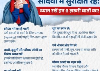 Health department issues precautionary guidelines to protect against cold wave and frost