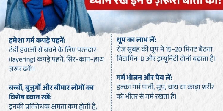 Health department issues precautionary guidelines to protect against cold wave and frost