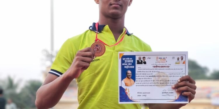 Akhil Yadu brings glory to Raipur by securing first place in the 65 kg category_Newsxpress