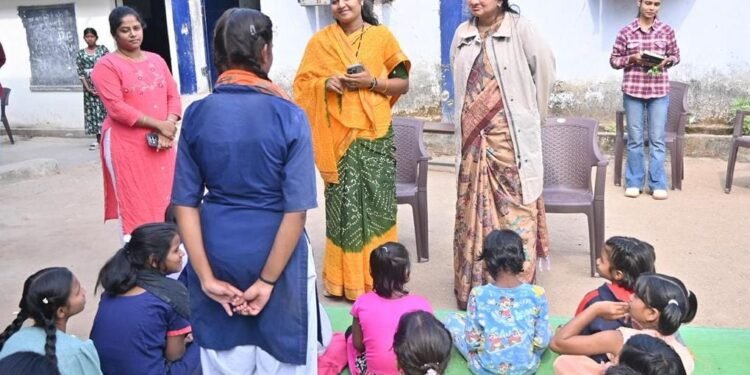 Minister Laxmi Rajwade conducted a comprehensive inspection of child welfare homes_Newsxpress