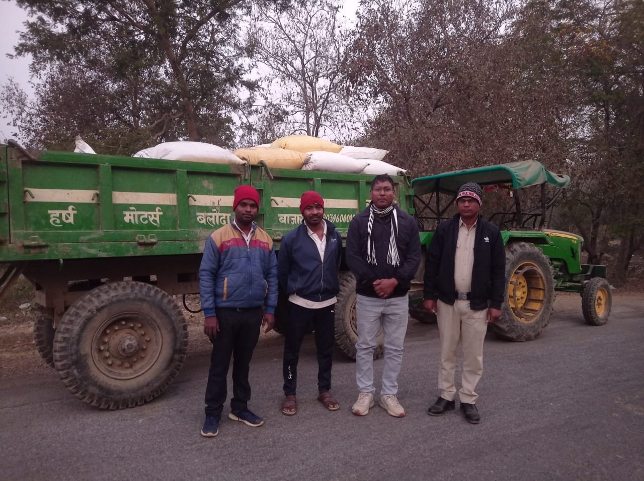 350 bags of illegal paddy seized