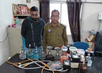 Suraj Naidu, accused of storing banned hookah materials, arrested_Newsxpress