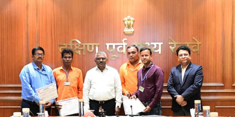 The General Manager honored the vigilant guards of railway safety today._ Newsxpress