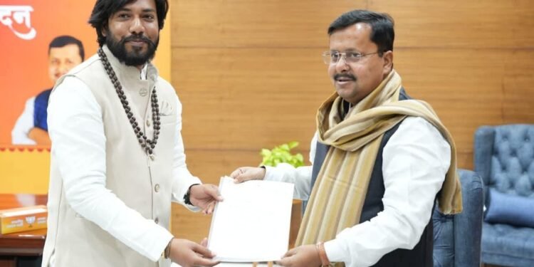 Guru Khuswant Saheb Ji invited Nitin Naveen Ji for Raja Mordhwaj Arang Festival-2026_ Newsxpress