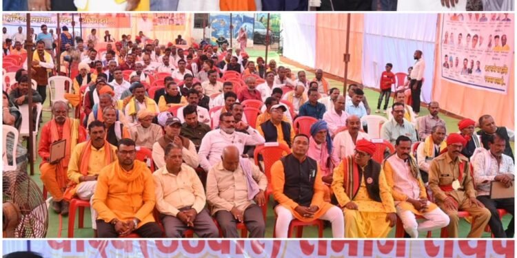The annual convention of the Yadav community concluded with the honoring of cow protectors and shepherd brothers. _Newsxpress