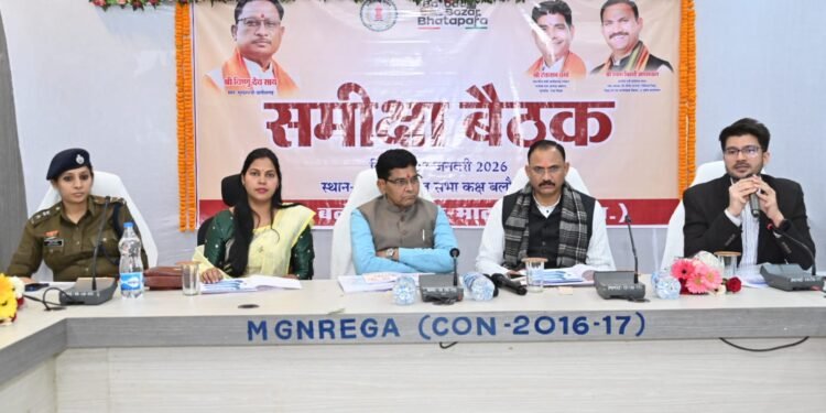 The impact of the zero tolerance policy should be reflected on the ground - In-charge Minister Jaiswal_Newsxpress