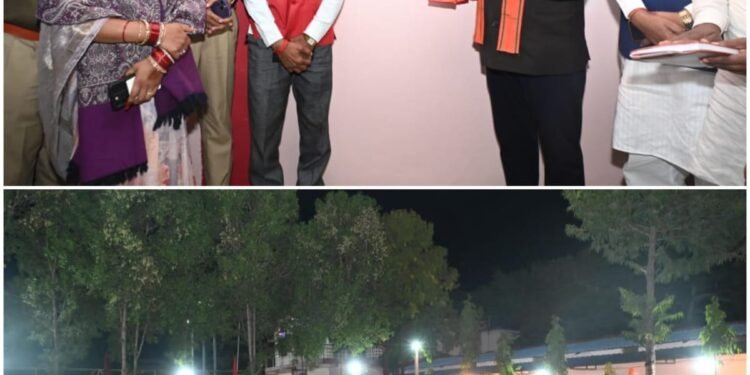 Deputy Chief Minister Vijay Sharma inaugurated the range's first cyber police station in Kabirdham._Newsxpress