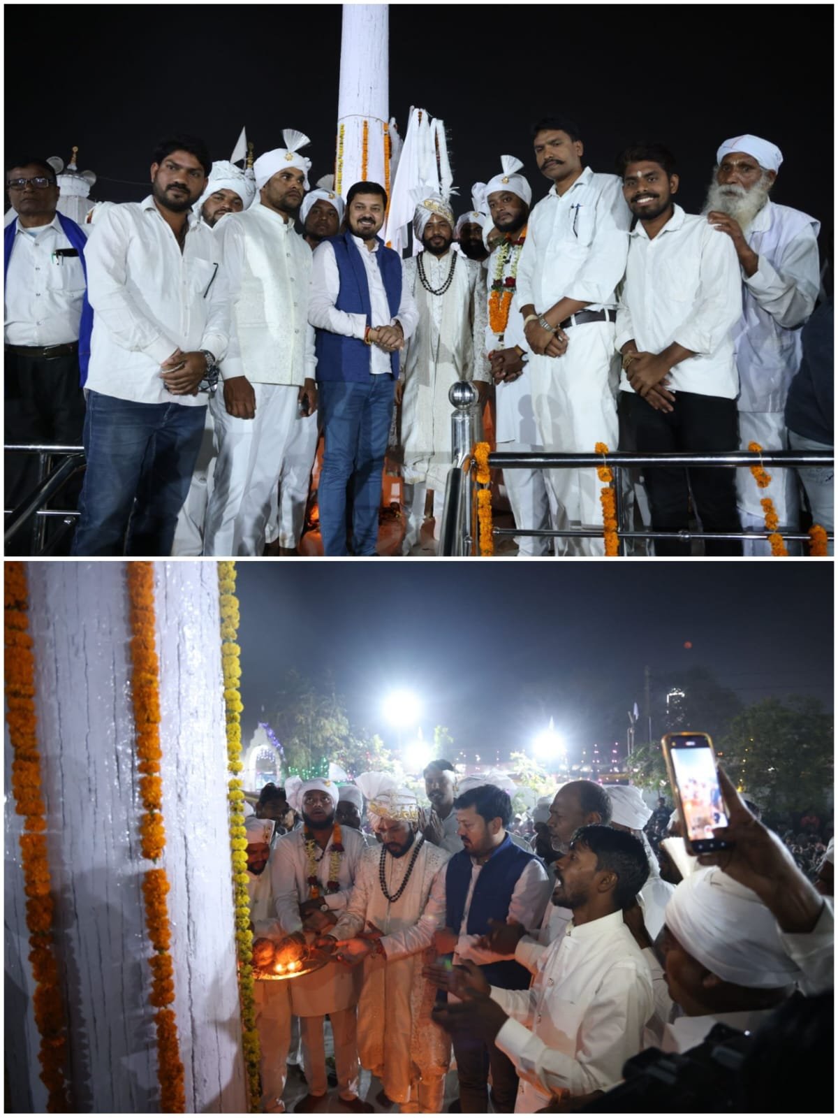 Welfare of society is possible only with the message of "Manke-Manke Ek Saman" - MLA Anuj_Newsxpress