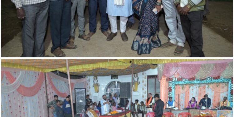 MLA Deepesh Sahu participated in the five-day long Akhand Navdha Ramayana festival_Newsxpress